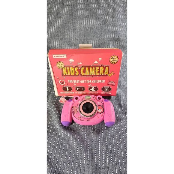 Campark Kids Pink Digital Camera - Picture 1 of 7